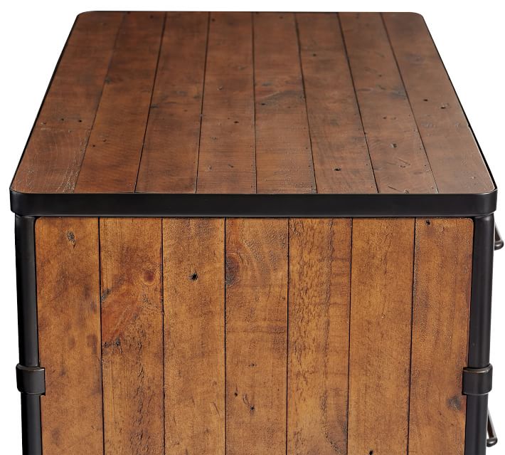 Juno Reclaimed Wood Drawer Tall Dresser thumbnail 2