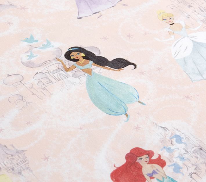 Disney Princess Castles Organic Duvet Cover Twin thumbnail 4