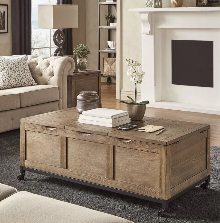 Brunswick Lift Top Coffee Table thumbnail 2