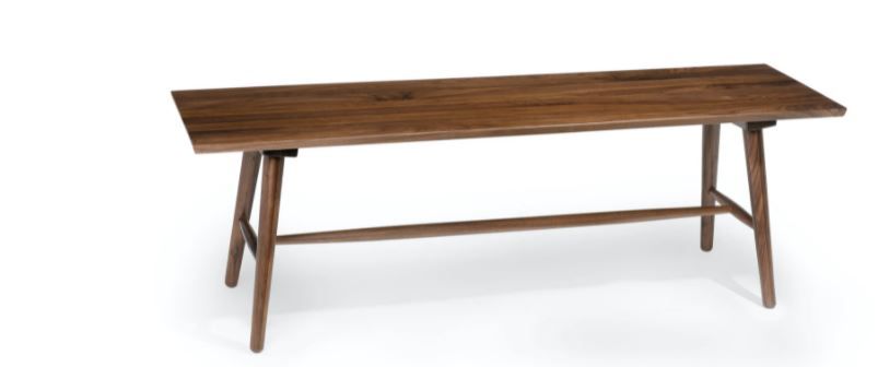 Seno Walnut 55" Bench thumbnail 2
