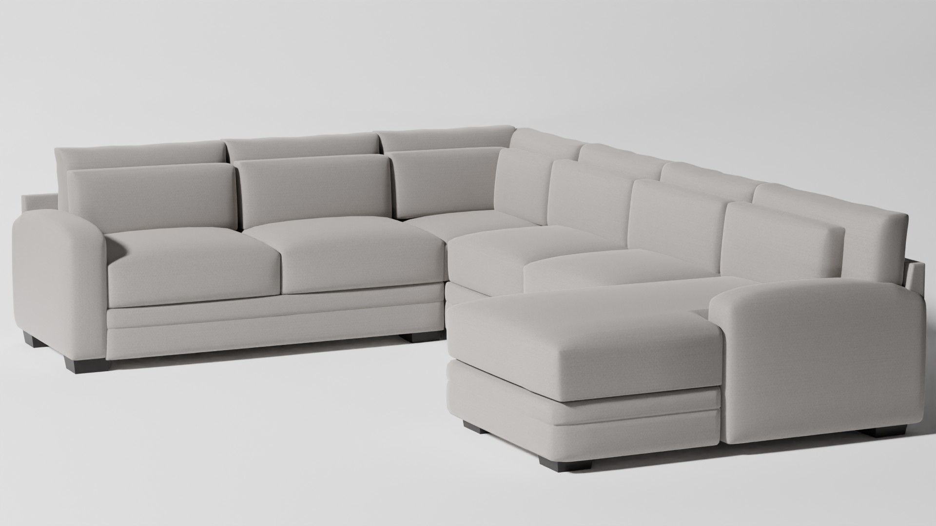 Winston 4 Piece Sectional With Chaise thumbnail 2