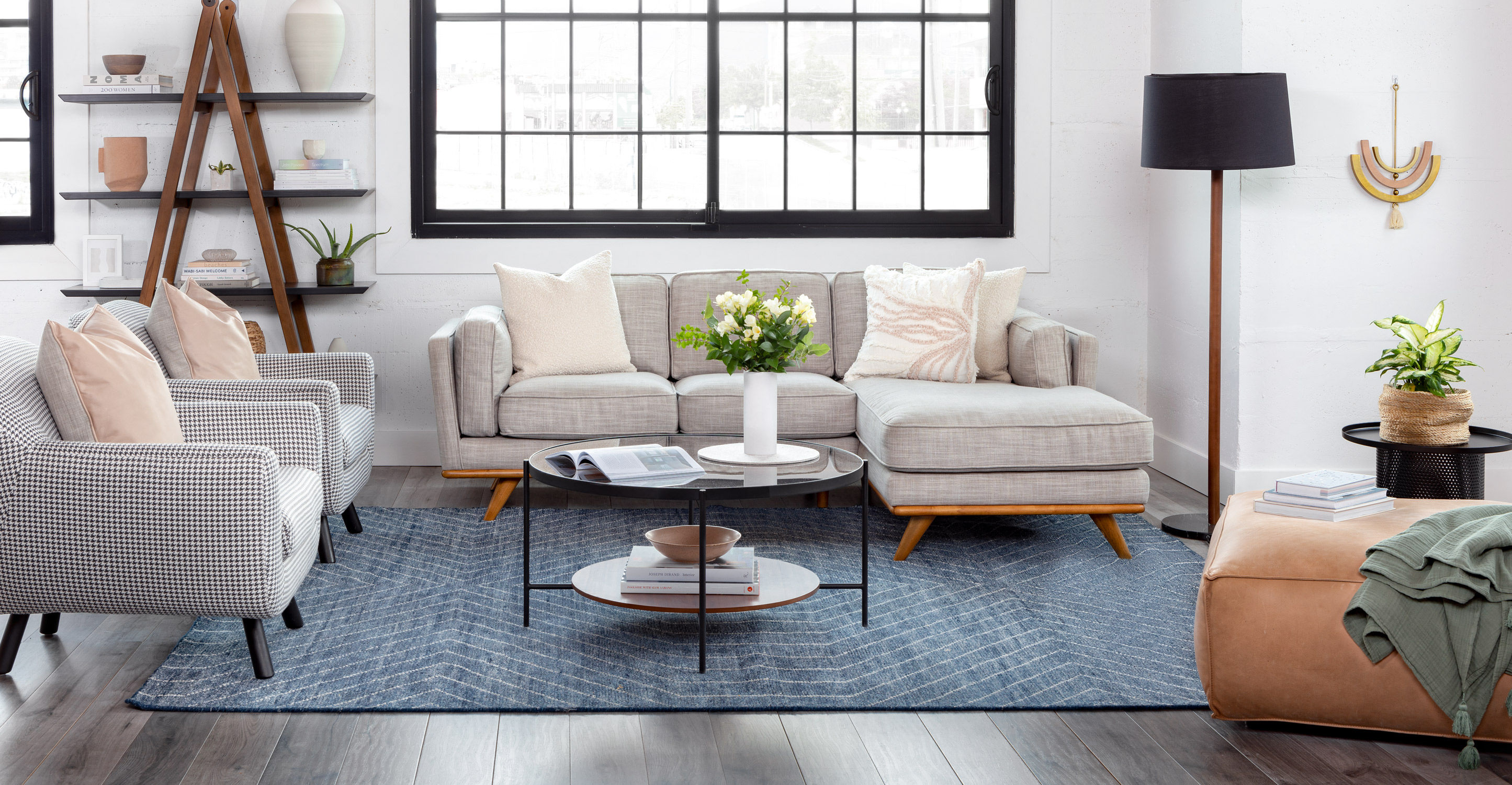Timber Rain Cloud Gray Right Sectional thumbnail 5