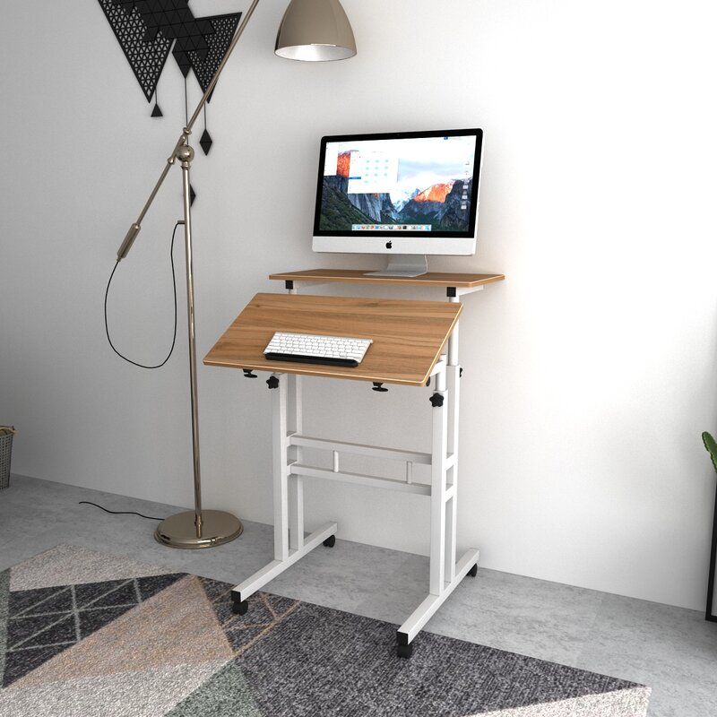 Crumpton Height Adjustable Standing Desk thumbnail 3