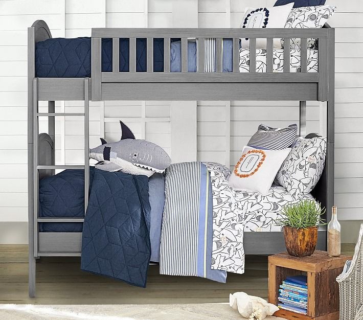 Austen  over Bunk Bed Simply White Bed-Twin thumbnail 3