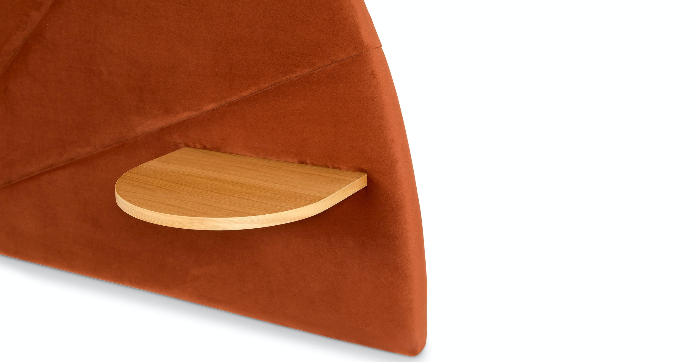 Almelo Sumac Red Headboard Bed-Queen thumbnail 4
