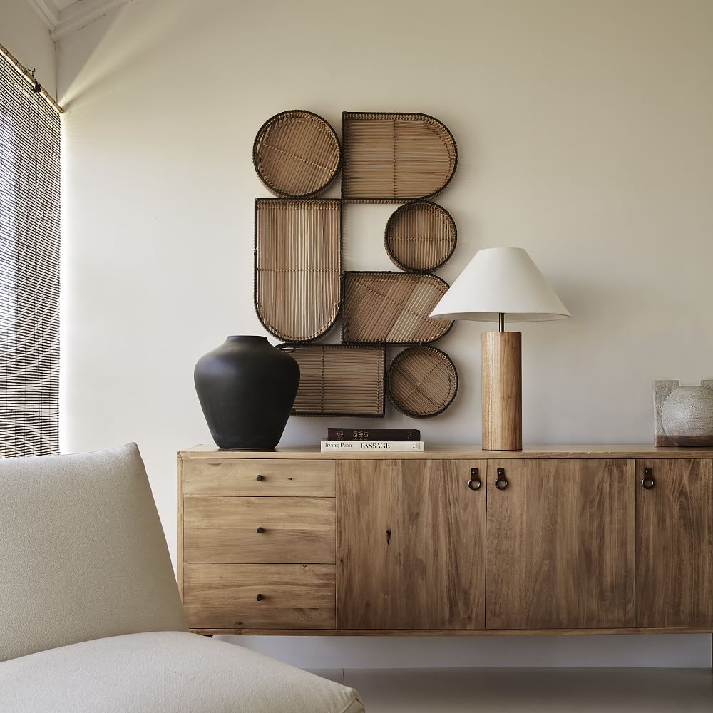 Geo Natural Woven Wall Art thumbnail 2
