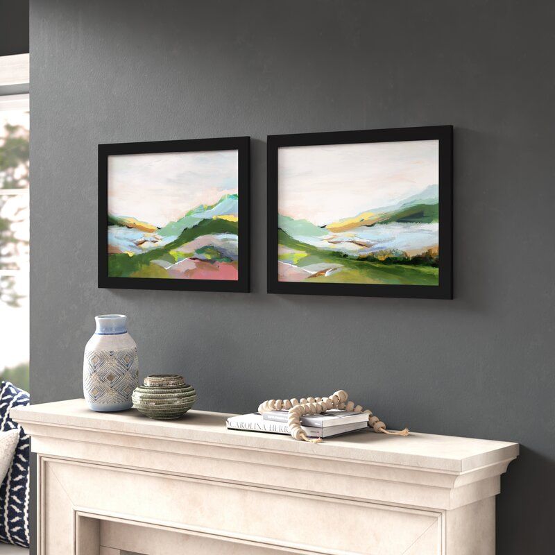 Highland 2 Piece Wrapped Canvas with Frame thumbnail 2