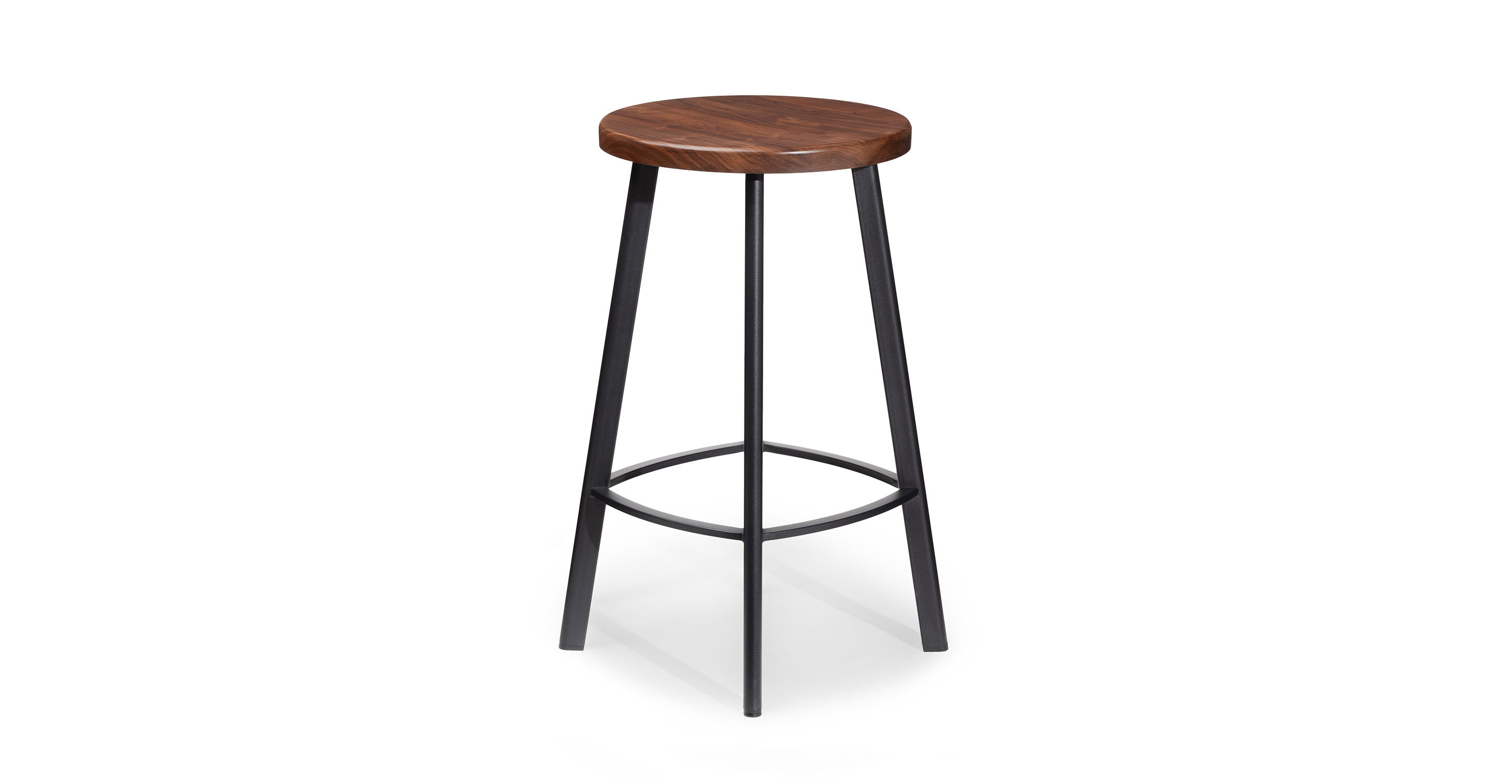Saldo Walnut Counter Stool thumbnail 2