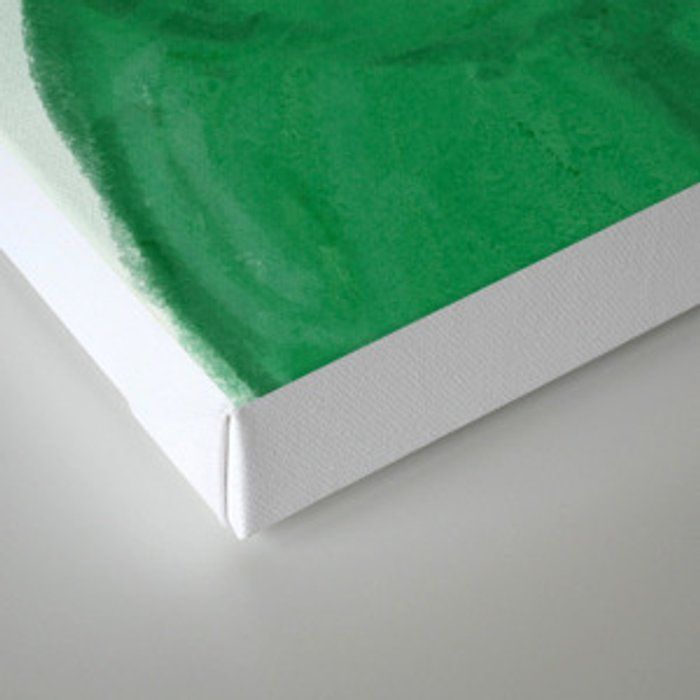 Green Coat Canvas Print Unframed thumbnail 2