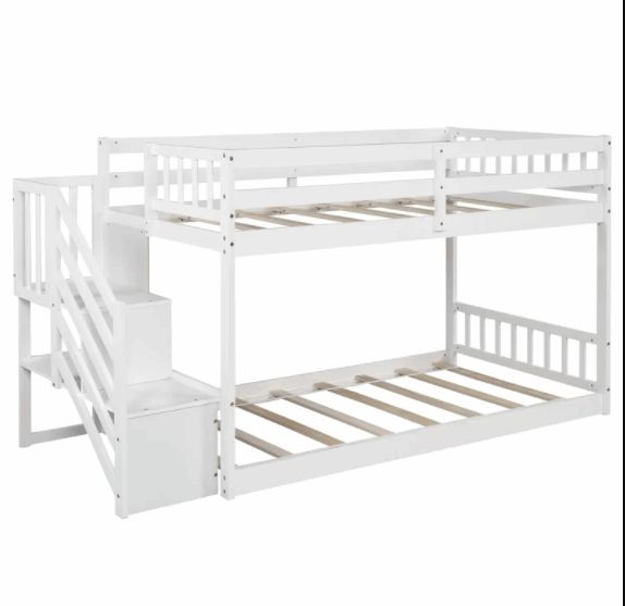Pols Twin over Twin Bed with Shelf thumbnail 3