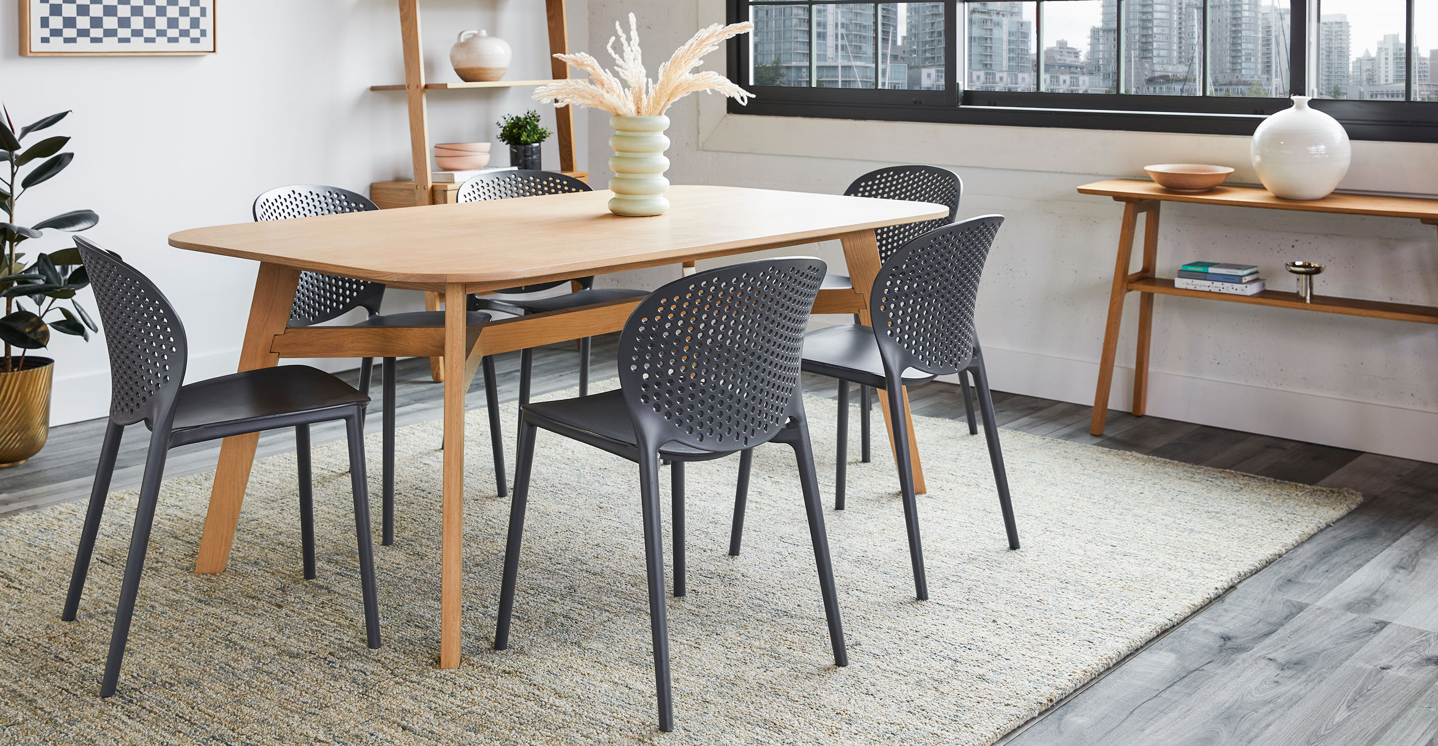 Dot Graphite Dining Chair Set Of 2 thumbnail 9