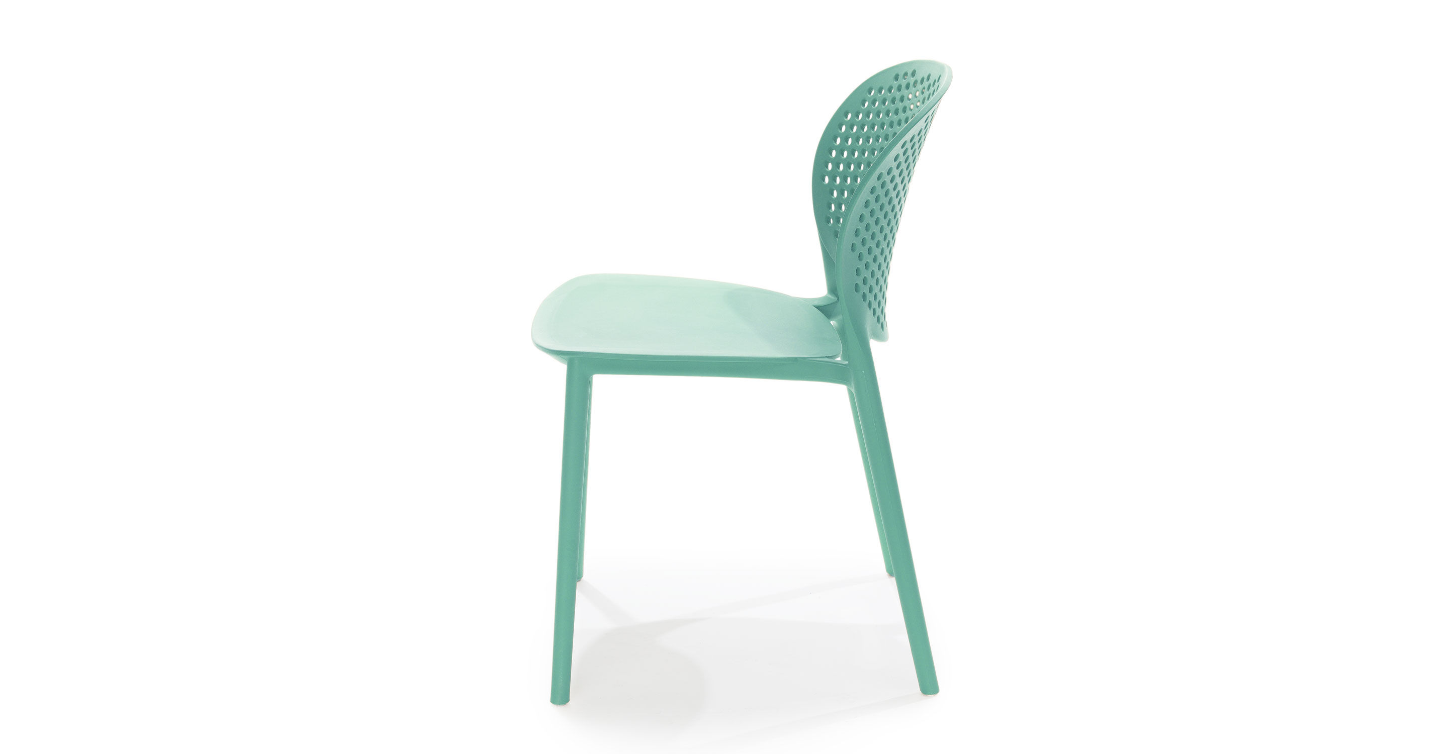 Dot Malibu Aqua Dining Chair Set Of 2 thumbnail 2
