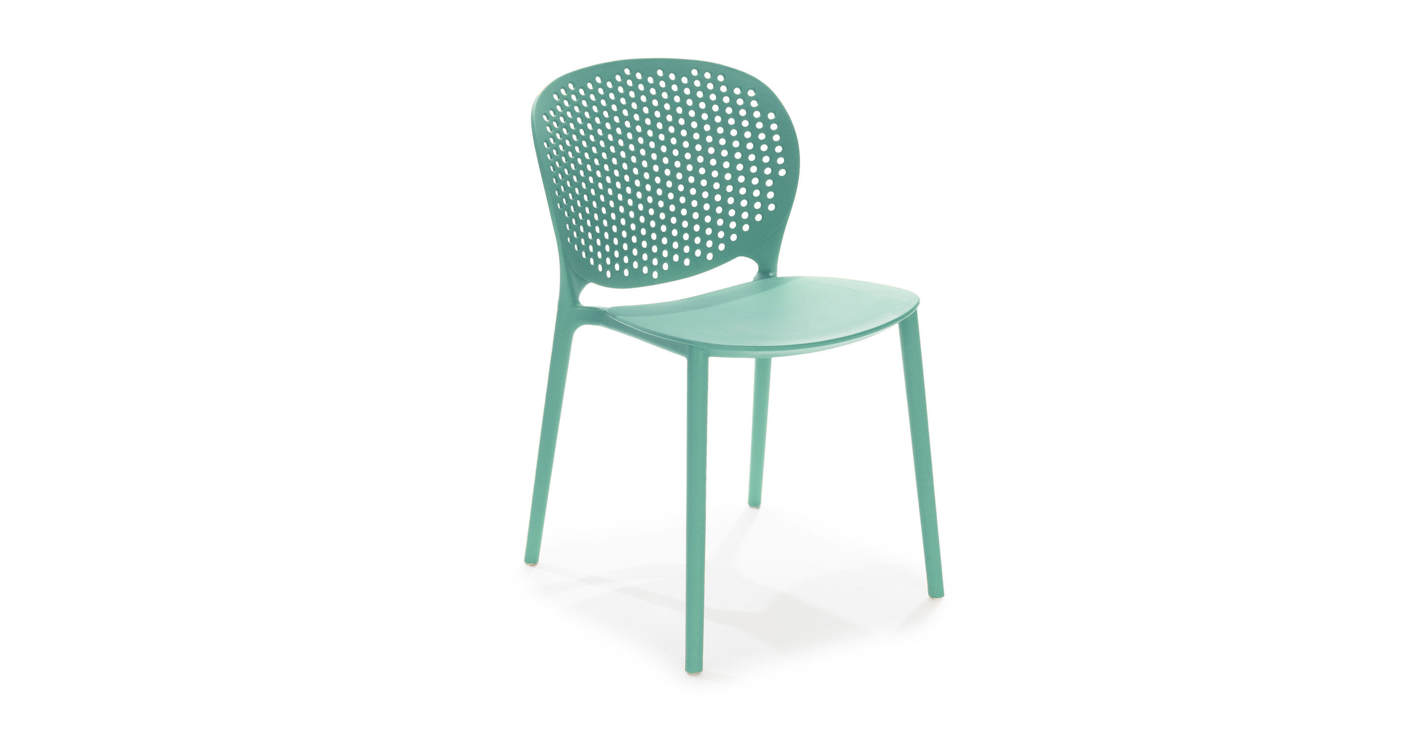 Dot Malibu Aqua Dining Chair Set Of 2 thumbnail 3