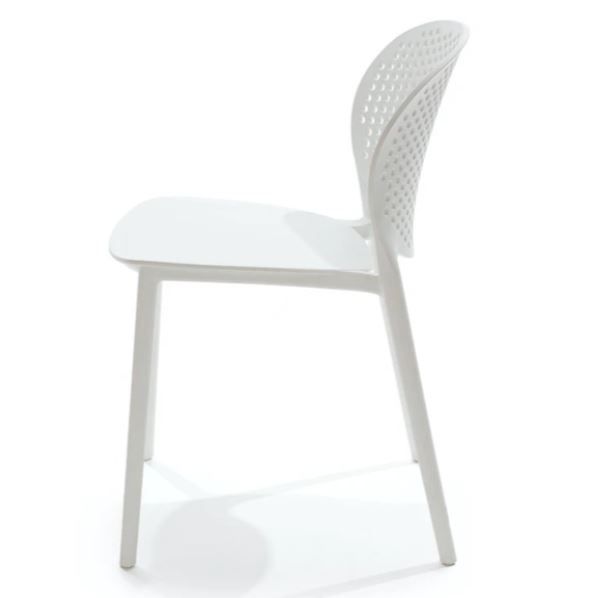 Dot White Dining Chair thumbnail 2