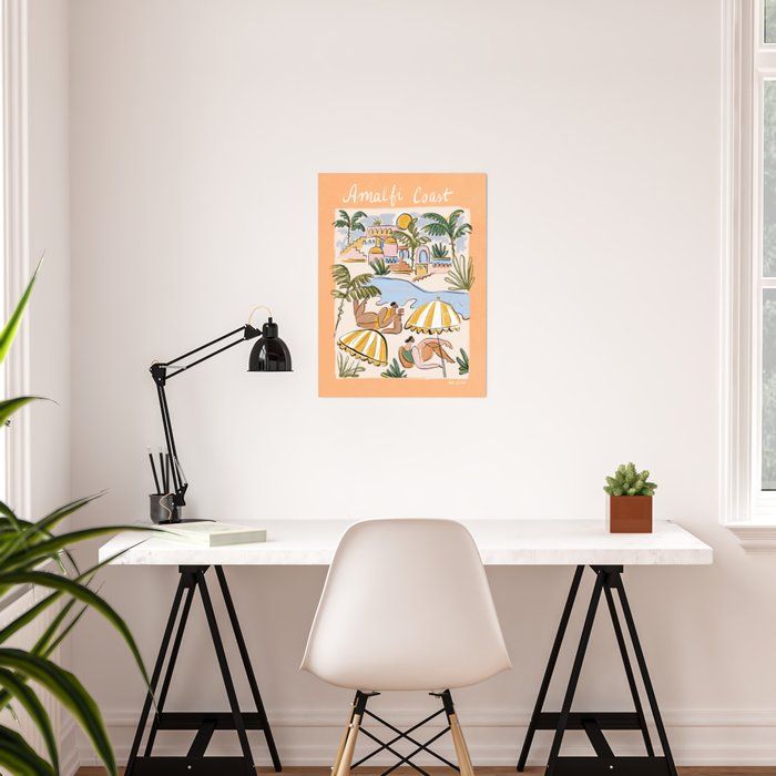 Amalfi Coast Italy color Poster thumbnail 3