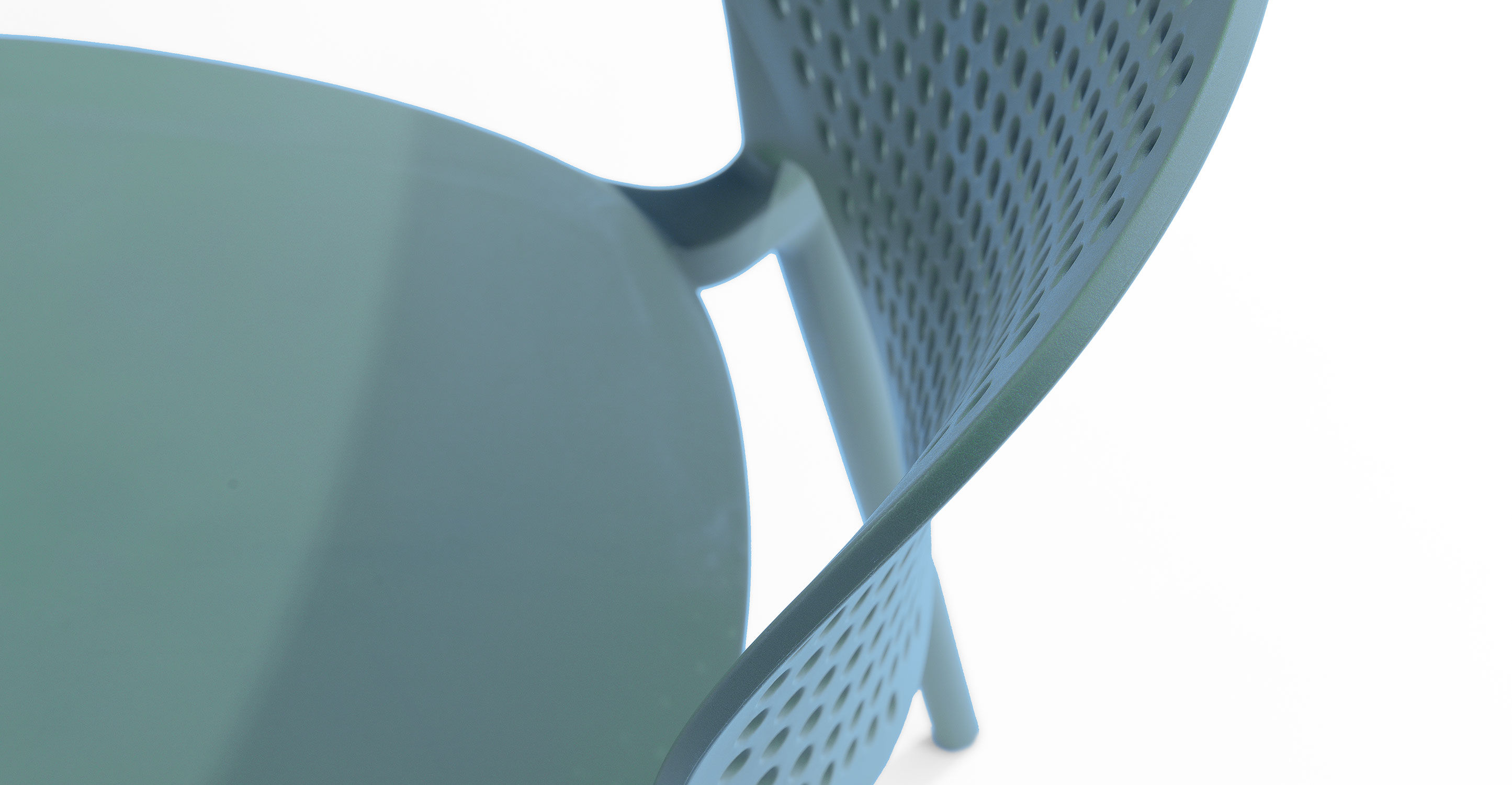 Dot Surf Blue Dining Chair Set Of 2 thumbnail 7