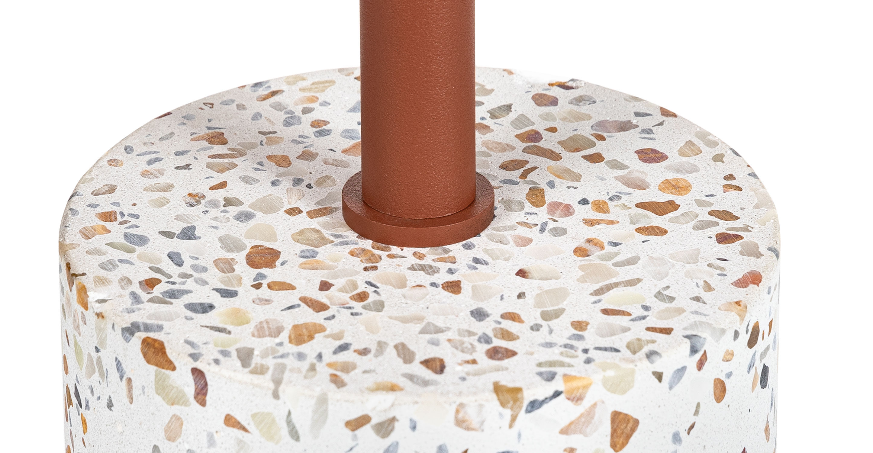 Narro Terrazzo Rust Side Table thumbnail 3