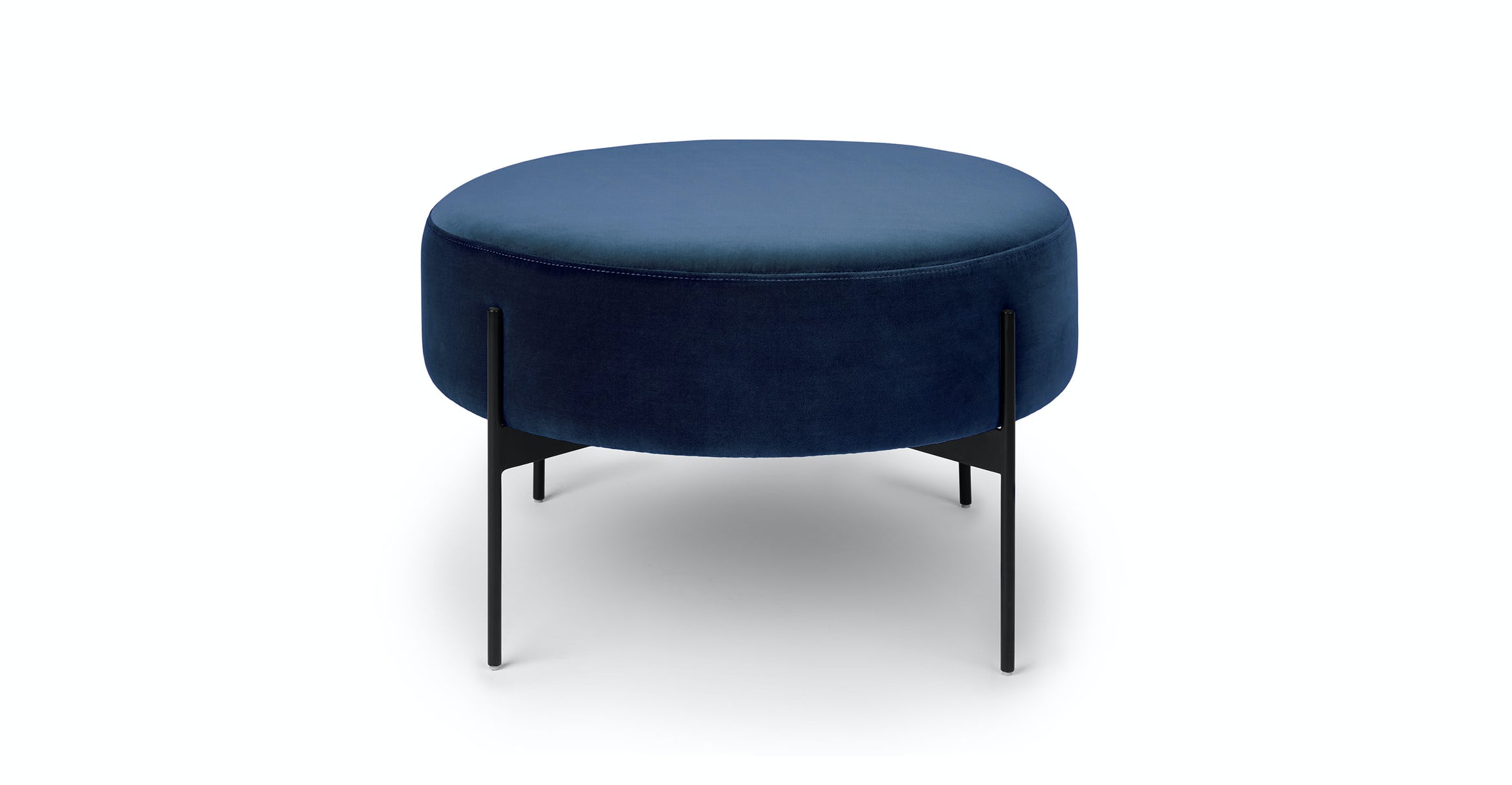 Macca Cascadia Blue Ottoman thumbnail 2