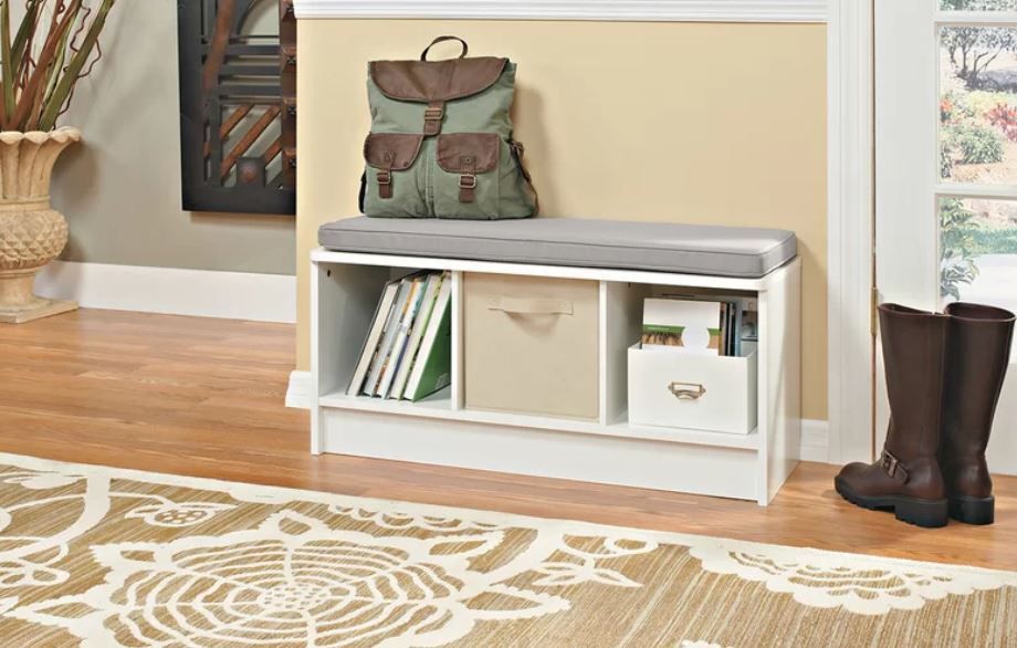 Cubeicals 3 Pair Shoe Storage Bench thumbnail 2