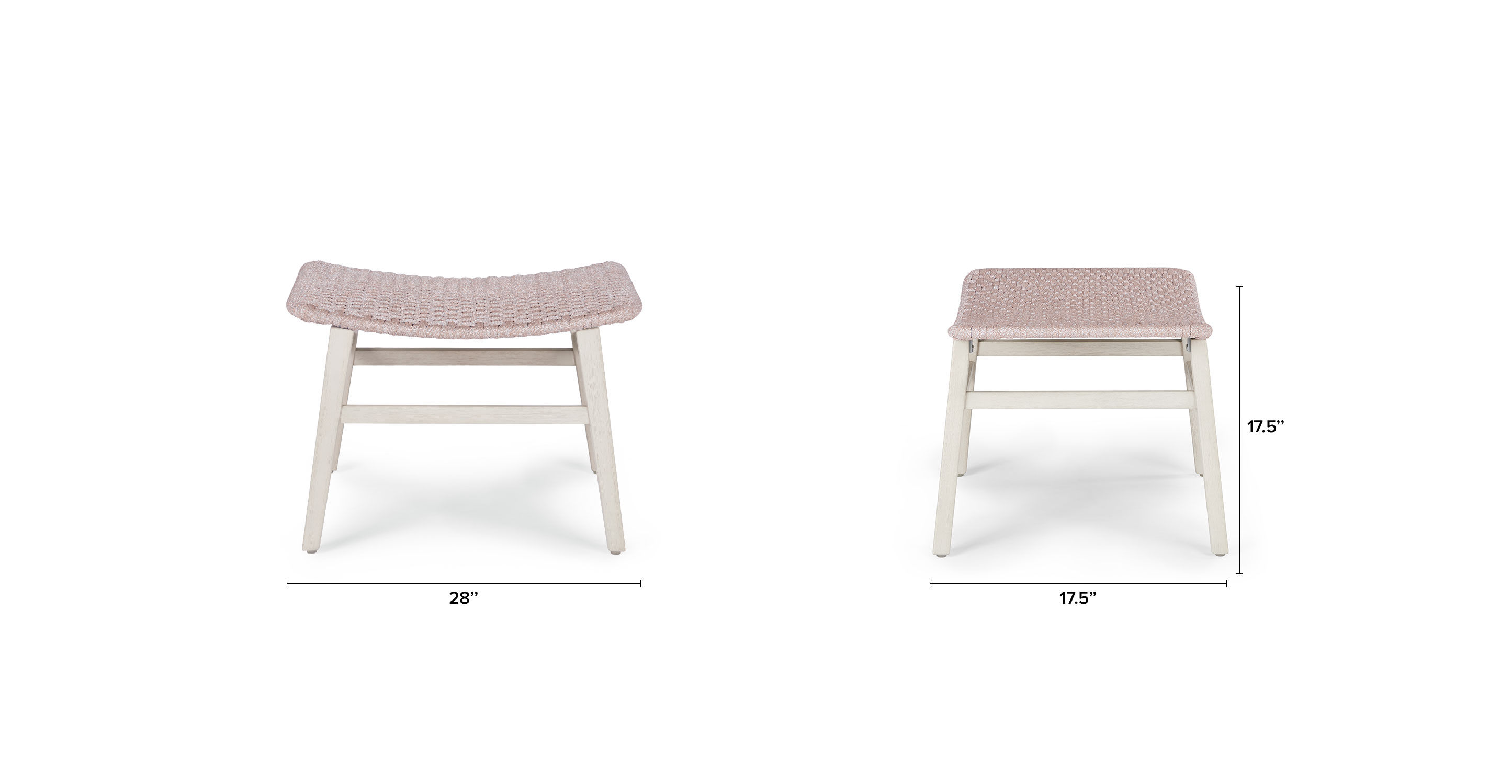 Reni Brushed Taupe Ottoman thumbnail 7