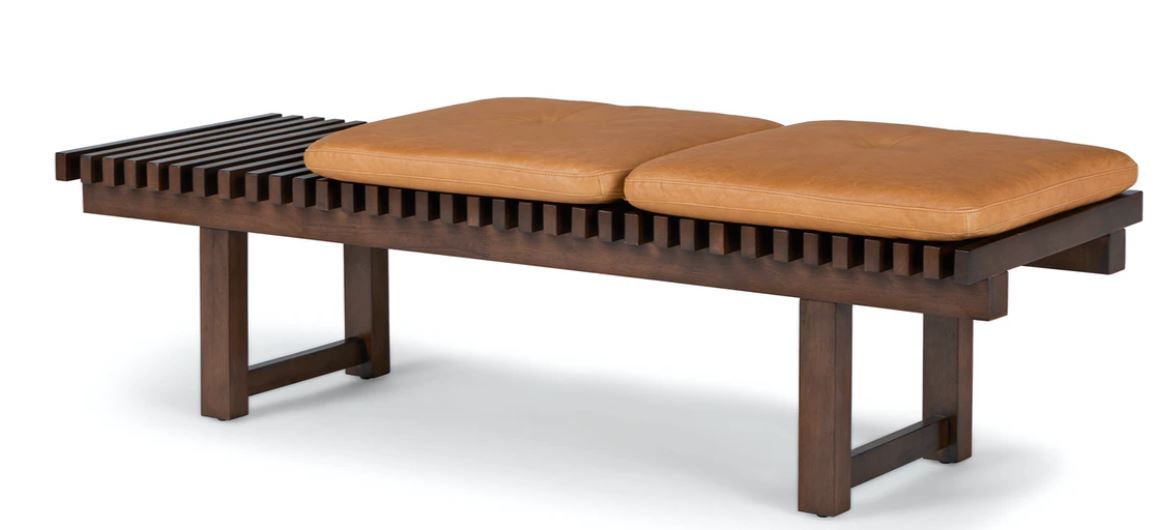 Ripa Charme Tan Bench thumbnail 2