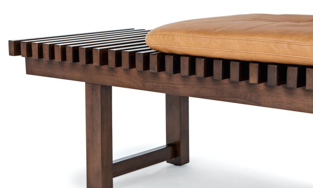 Ripa Charme Tan Bench thumbnail 6