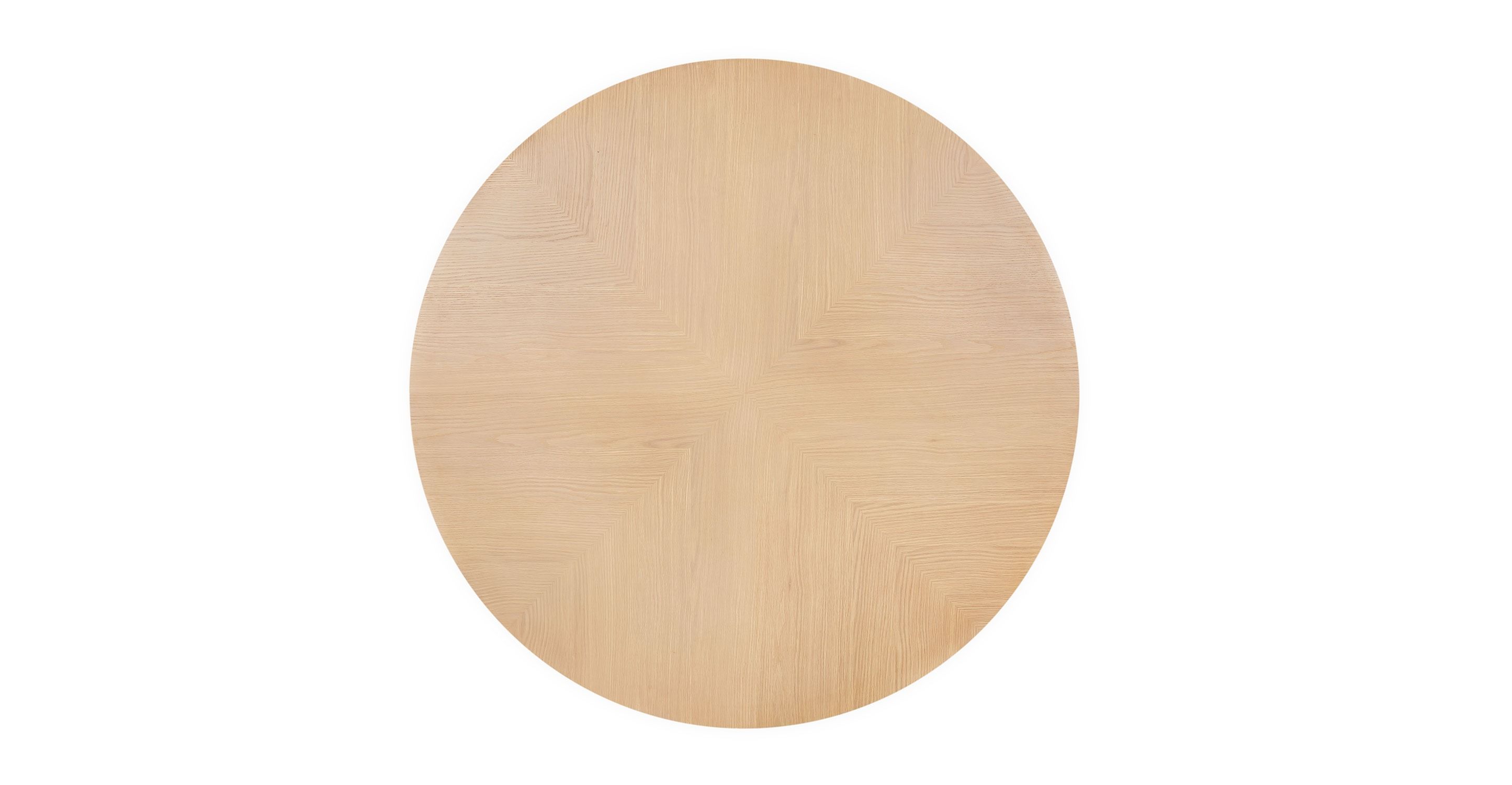Ventu Light Oak Round Dining Table thumbnail 7