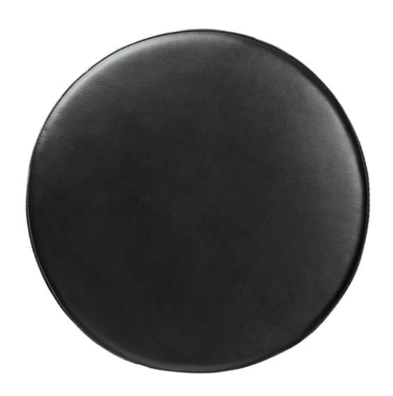 Saldo Black Leather Counter Stool thumbnail 4