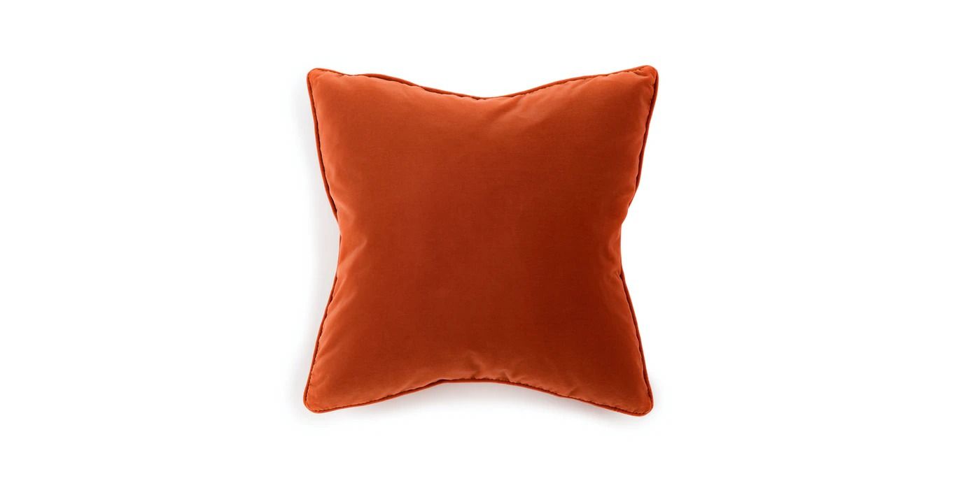Lucca Persimmon Orange Pillow Set thumbnail 3