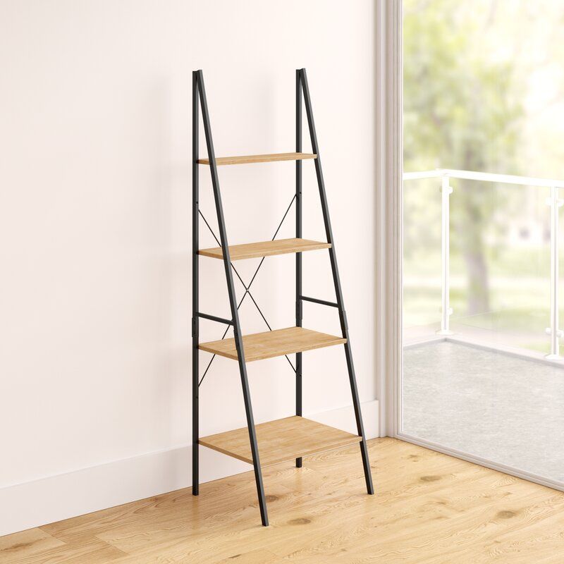 Almanzar Steel Ladder Bookcase thumbnail 2