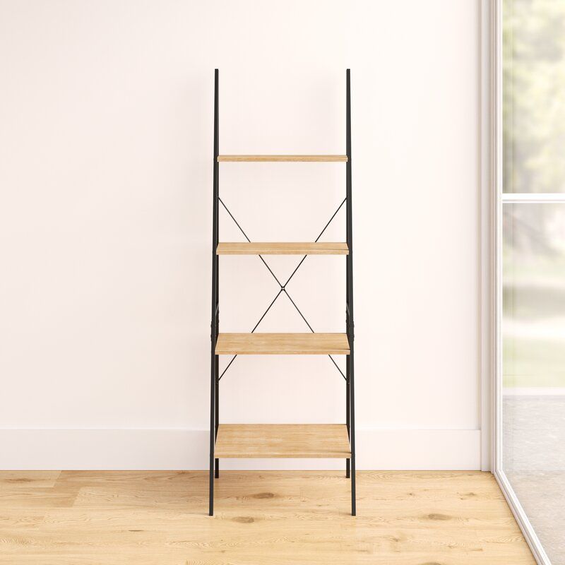 Almanzar Steel Ladder Bookcase thumbnail 3