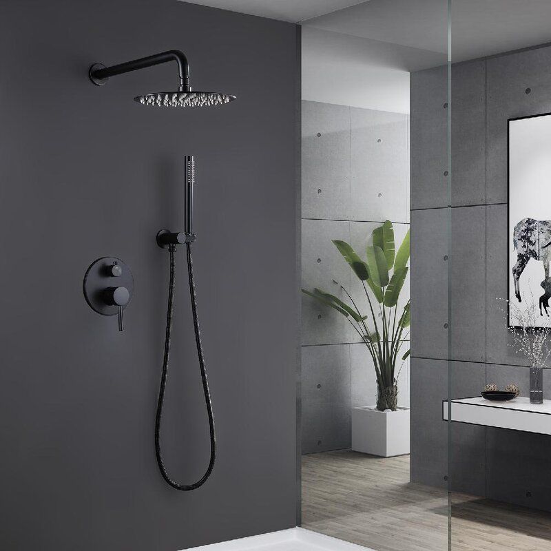 High Pressure Complete Shower System with Rough in Valve thumbnail 2