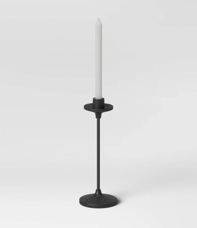 Tapers Metal Candle Holder Black Threshold thumbnail 4