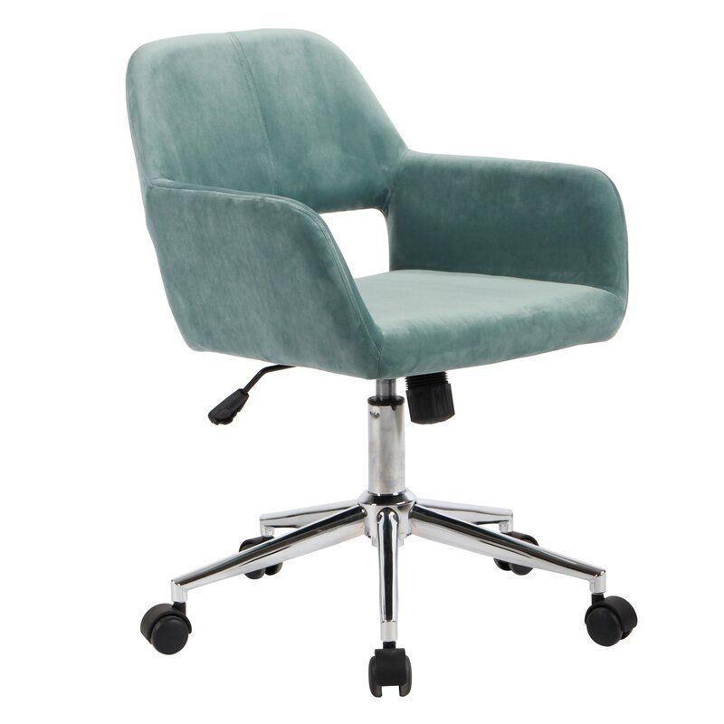 Elliana Velvet Task Chair thumbnail 3