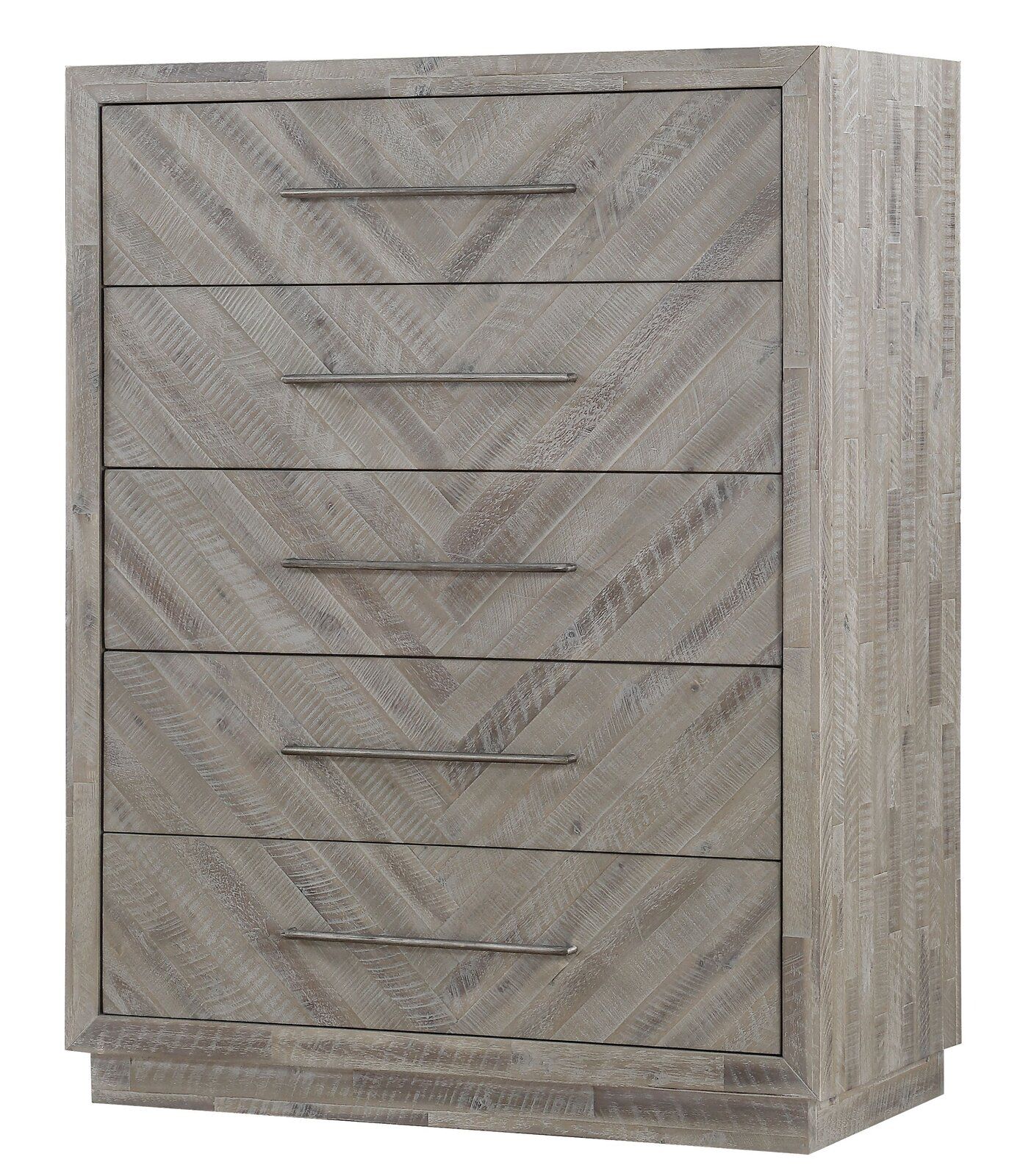 Whittier 5 Drawer 42 Solid Wood Chest thumbnail 2