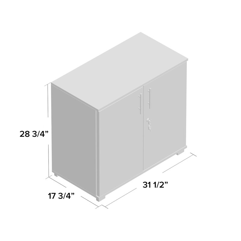Lancaster 1 Shelf Storage Cabinet thumbnail 3