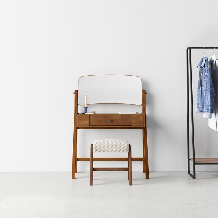 Burkett Vanity Set with Mirror thumbnail 3