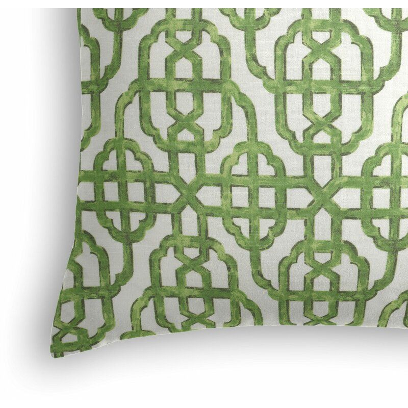 Square Cotton Pillow Cover with insert thumbnail 2
