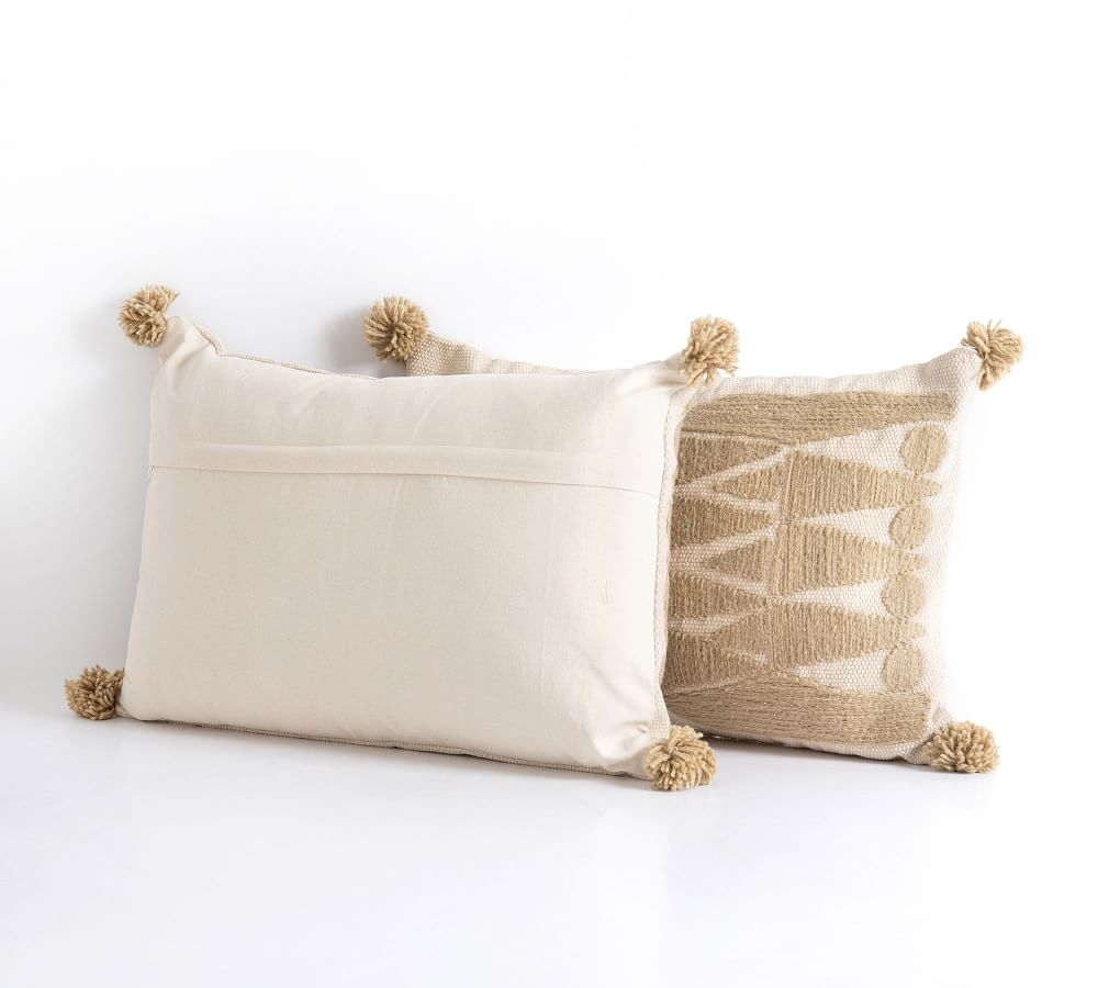 Aleta Embroidered Pillow thumbnail 3