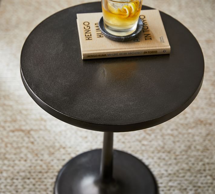 Round Metal Drink Table (9.5") thumbnail 5