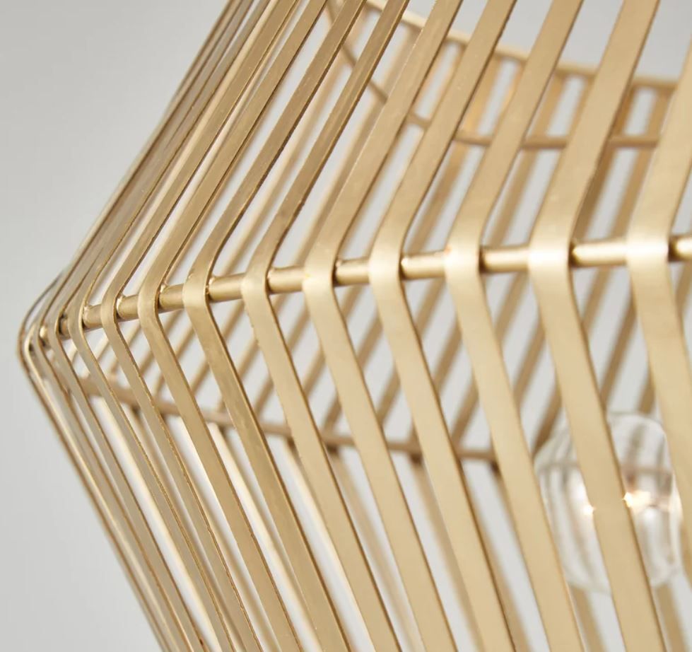 Borg 4 Light Unique Geometric Chandelier thumbnail 3