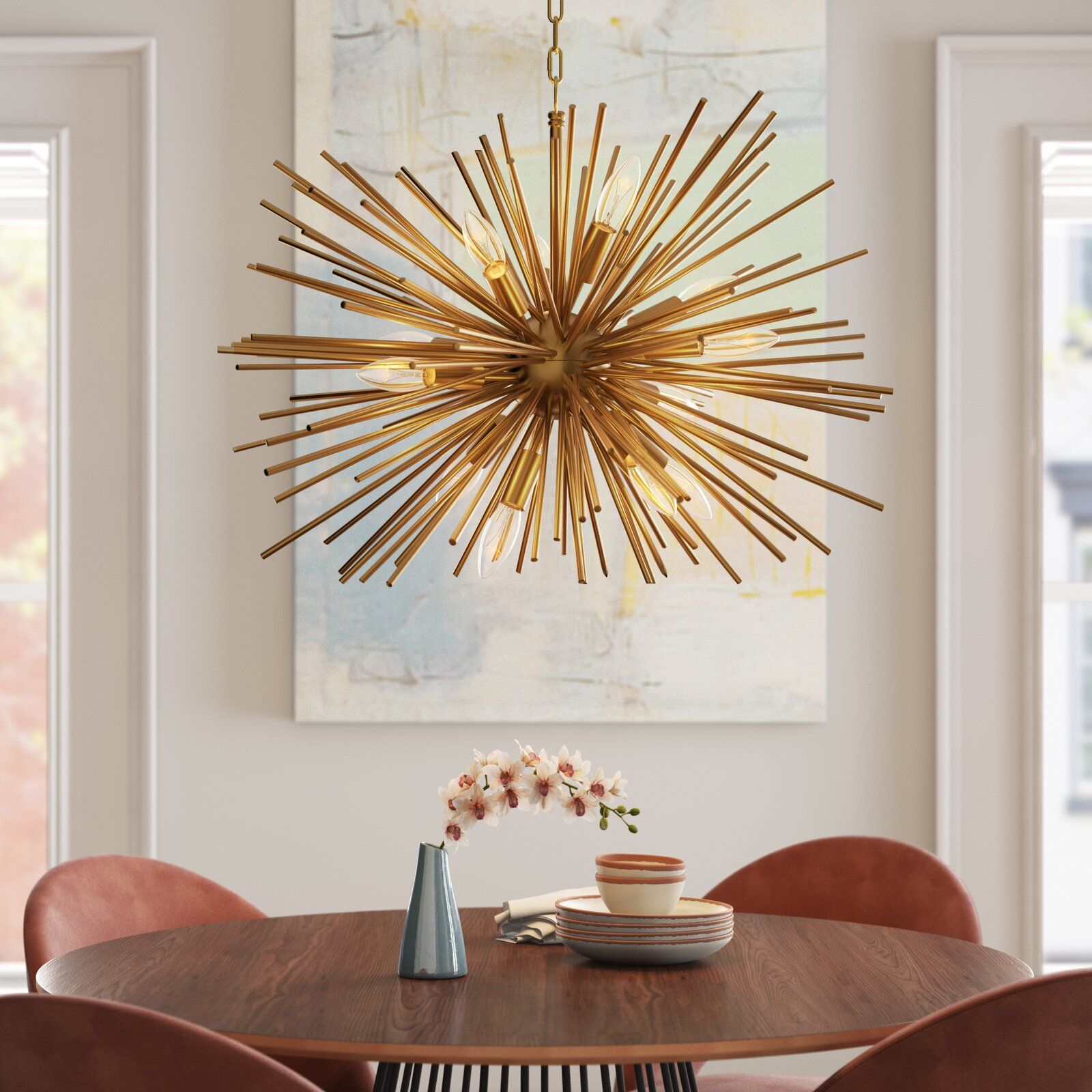 Virginia Light Sputnik Sphere Chandelier thumbnail 7