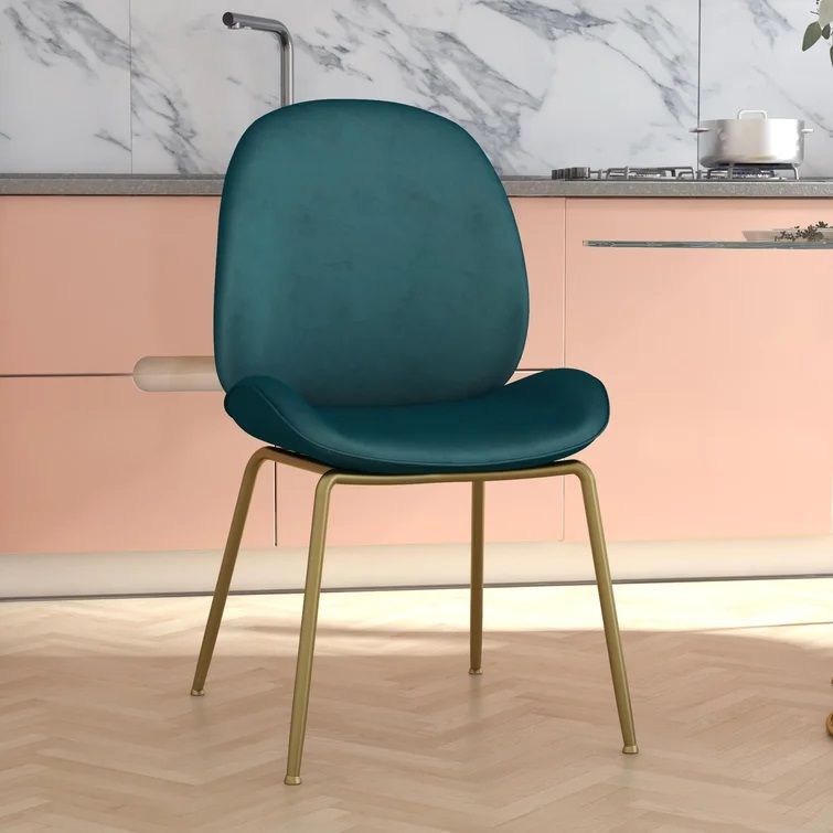 Astor Velvet Side Chair thumbnail 2