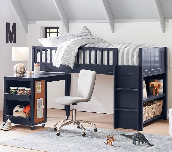 Camp Storage Low Loft Bed thumbnail 2