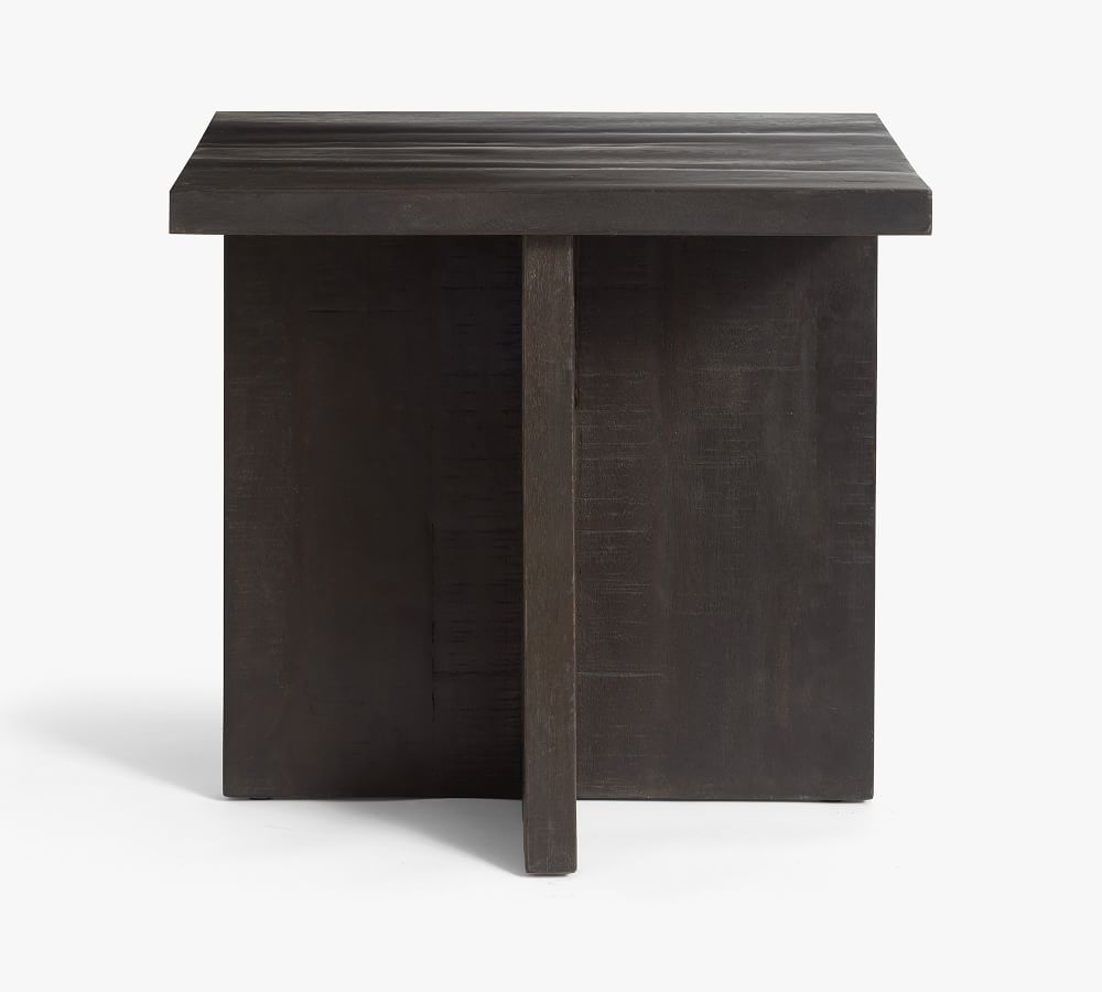 Rocklin Reclaimed Wood Side Table thumbnail 2