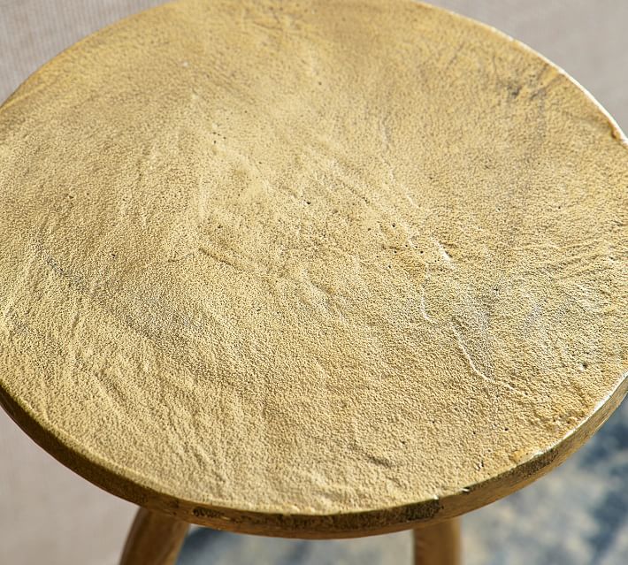 Bodhi Round Metal Accent Table (10") thumbnail 4