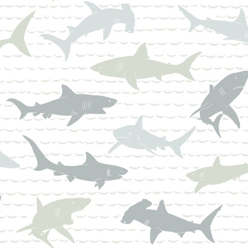 Shark Charades Wallpaper Roll thumbnail 3