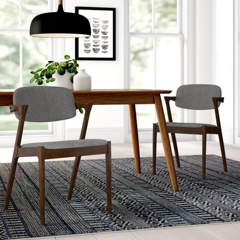 Fitzpatrick Upholstered Arm Chair Set of 2 thumbnail 3