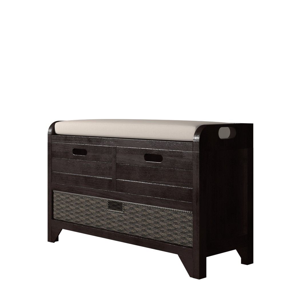 Robena Drawers Storage Bench thumbnail 2