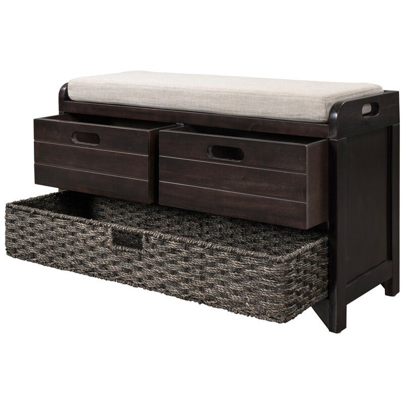 Robena Drawers Storage Bench thumbnail 5